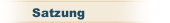 Satzung